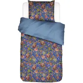 Essenza Bettwäsche Roselina Ultra marine Blue Bio-Baumwollsatin-155 x 220 cm