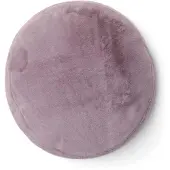 Essenza Mads Furry Pale purple Dekokissen 45 Round