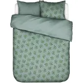 Essenza Bettwäsche Jolien Surf Green Bio-Baumwolle Leinenoptik-200 x 200 cm