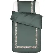 Essenza Bettwäsche Veroniq Balsam Green Bio-Baumwollsatin-135 x 200 cm