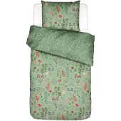 Essenza Bettwäsche Marigold Quiet Green Bio-Baumwollsatin-135 x 200 cm