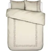 Essenza Satin-Bettwäsche-Garnitur Veroniq Farbe Vanilla Größe 200x200+2-80x80