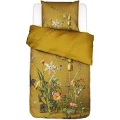 Essenza Ficaria Flower ochre Bettwäsche 1p set 135x200+1 Kissenbezug