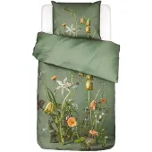 Essenza Bettwäsche Ficaria Greenish Bio-Baumwollsatin-135 x 200 cm