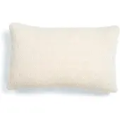 Essenza Knitted Ajour Antique White Dekokissen 30x50