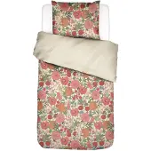 Essenza Bettwäsche Florentien Lobster Pink Bio-Baumwollsatin-140 x 200 cm