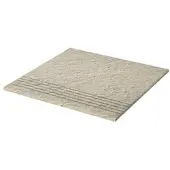 Rako Taurus Granit Treppenfliese dunkelbeige 30x30 cm rutschfest TCV34061.1