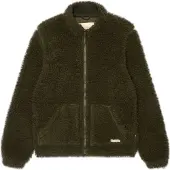 Rvlt Kurze Jacke aus Plüsch mit grossen Kängurutaschen