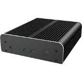 Akasa Newton RC, Mini Tower, PC, Schwarz, UCFF, Aluminium, Kensington