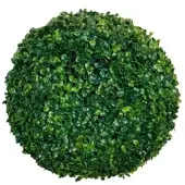 Lex künstliche Buchsbaumkugel Kunstpflanze künstlich Gartendeko 25 cm : 25 cm