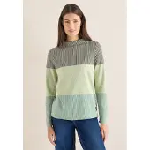 Cecil Langarmshirt im Colourblock-Style