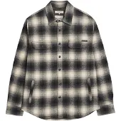 Nudie jeans Glenn Padded Shadow Check Shir Größe: M | Leichte Jacken Outlet | Herren