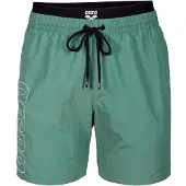Arena Badeshorts "M ELASTIC BAND BEACH BOXER", Herren, Gr. XXL, N-Gr, grün (sage), Obermaterial: 100% Nylon, Badehosen Badeshorts