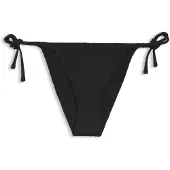 HUGO Bikinihose mit seitlicher Bindung und strukturiertem tropischem Muster Grösse XS