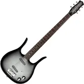 Danelectro Longhorn Bariton-Gitarre Black Burst
