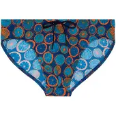 Hom Badehose Swim Mini Briefs Trapani in navy print | Gr.: S