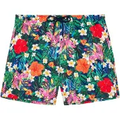 Hom Boxer-Badehose Beach Boxer Peacock in multico print | Gr.: S