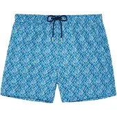 Hom Boxer-Badehose Beach Boxer Camaiore in blue print | Gr.: XL