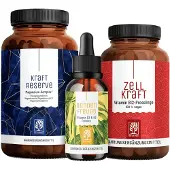 NATURTREU Sonnenkraft Paket: Kraftreserve, Sonnenfreund & Zellkraft - 277,4 g
