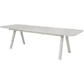 Royal Garden Free Ausziehtisch Stahl/Fairstone Sand 220/260x100 cm