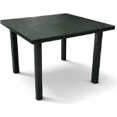 Mojawo Gartentisch Terrassentisch Outdoor Tisch Fiocco Grün L80xB75xH72cm