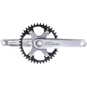 Shimano Kurbelgarnitur CUES FC-U6030-1 "Polished Silver Edition", 10/11-fach, 40T, 175 mm