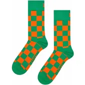 Happy socks Socken Checkerboard Sock Unisex Green-Schuhgröße 41 - 46