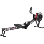 Care Fitness AIR ROWER, Luft, 150 kg, Kalorien, Distanz, Herzfrequenz, Erholungspuls, Strokes per minute, Zeit, Watt, LCD, 2420 mm, 610 mm