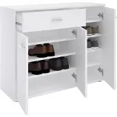 Idimex SCHUHSCHRANK DEUSTO weiß