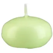 Kopschitz Kerzen Schwimmkerzen Hellgrün Ø 60 x 24 mm, 20 Stück