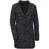Goldner Strickjacke "Kurzgröße Strickjacke in kaschierender Länge" Ohne