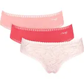 Sloggi Hipster "GO Crush Hipster C3P" 3er Pack, mit Spitzendetails