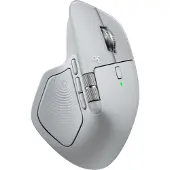 Logitech MX Master 4, rechts, Laser, RF Wireless + Bluetooth, 8000 DPI, Grau