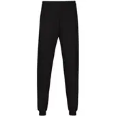 Trigema Schlafanzug "Schlafanzughose Bündchen", Damen, Gr. 3XL, schwarz, Single Jersey, 100% Baumwolle, Homewear-Sets Schlafanzug