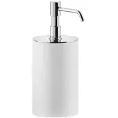 Gessi Rilievo, Seifenspender Standversion, Becher weiss matt, 59537
