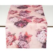 Pichler Tischwäsche Allure rouge Tischdecke 130x170 cm - rot;lila