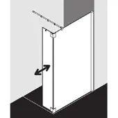 Kermi PXT1R100181PK WALK-IN PASA XP T1R 1000x