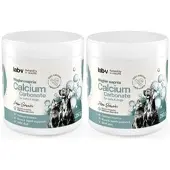 LAB-V Calciumcarbonat - Natürliche Calciumquelle für Hunde und Katzen 2x250 g
