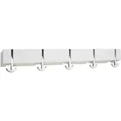 Pieperconcept Wandgarderobe ANCORA CINQUE Buche weiß lackiert