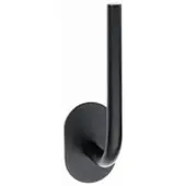 BRILLANTBAD BEASY Reservepapierhalter Edelstahl Schwarz 74x45x180 mm für Bad & WC >> zum Kleben