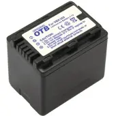 AccuCell Akku für Panasonic SDR H100, Typ VW-VBK360, 3400 mAh