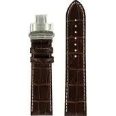Certina - Leder Lederarmband DS Podium 22mm C600018857 - alligator-prägung,braun,rind