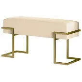 Möbel Kraft Polsterbank ¦ creme ¦ Maße (cm): B: 100 H: 42