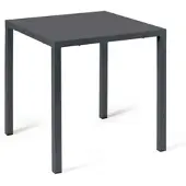 Vermobil Kleiner Beistelltisch Quatris 60x60x75 cm schwarz