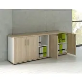 Mdd Büroschrank klein abschließbar Stand