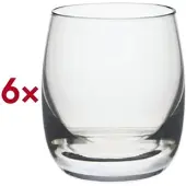 Rona Schnapsglas Shot glass 20 Lunar 70 ml ungeeicht 6 Stück transparent, 5.7 cm