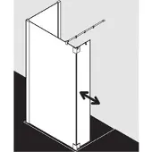 Kermi PXT1L100181PK WALK-IN PASA XP T1L 1000x