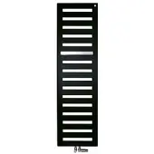 Zehnder Metropolitan Design Heizkörper MEP-180-050, ZM101650A500000, Heizkörper: Titane Metallic