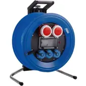 Hedi Kunststoff-Kabeltrommel Professional Plus Ø 450 mm, 32A-Ausführung, leer - K4003011D