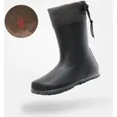 Saguaro Kinder Barfuß-Gummistiefel Brisk II Winterversion - schwarz 31